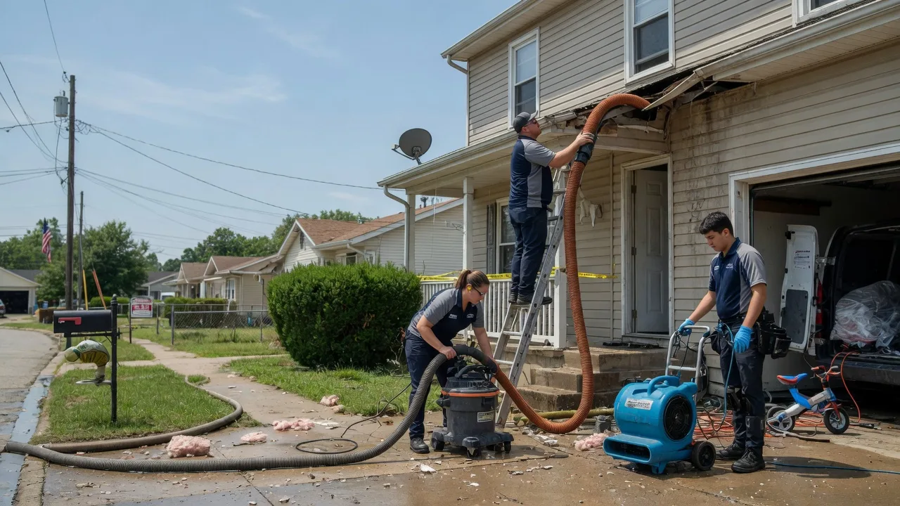 Water Damage Restoration in Tilton, IL near me